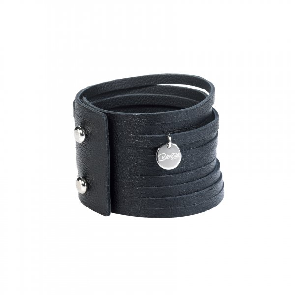 Dripy Top Armband schwarz