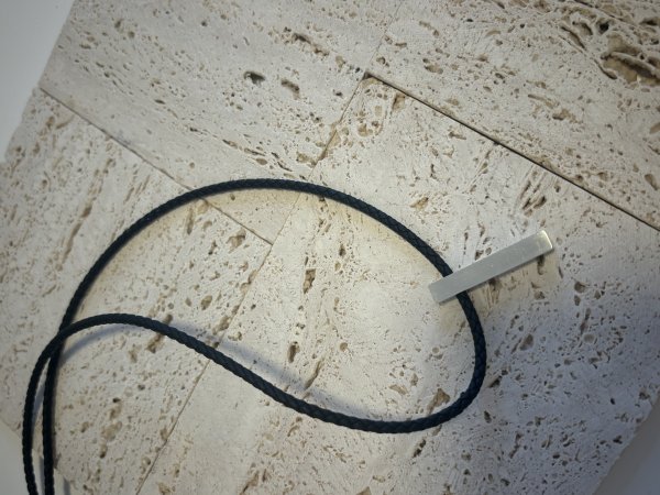 Balkenkette mit Leder