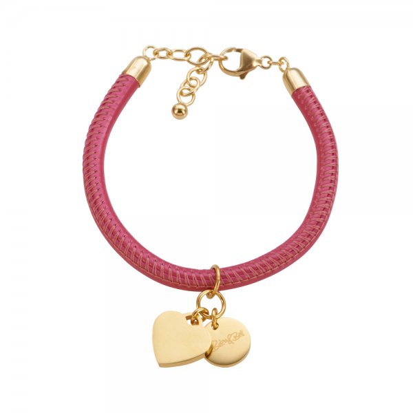 Cannock Armband pink, vergoldet