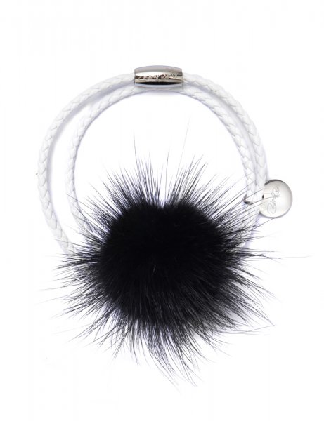 Dudley Armband weiss/schwarz