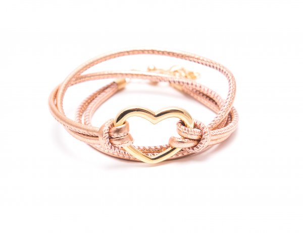Heart Nude, vergoldet