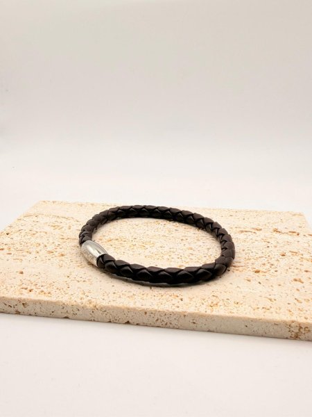 Herren Armband rund geflochten