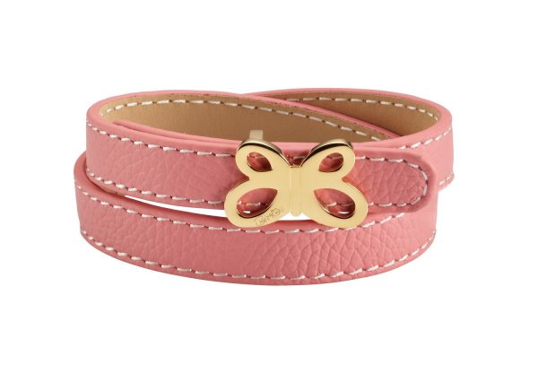 Leeds Exklusiv rosa, vergoldet