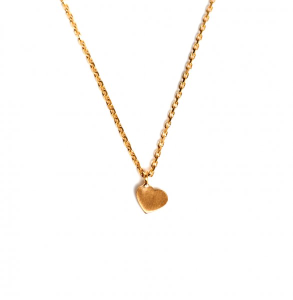 Carry heart Kette Gold vergoldet