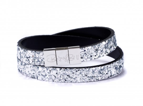 Glossob Armband Silber Metallic