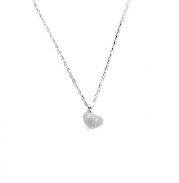 Carry heart Kette Silber