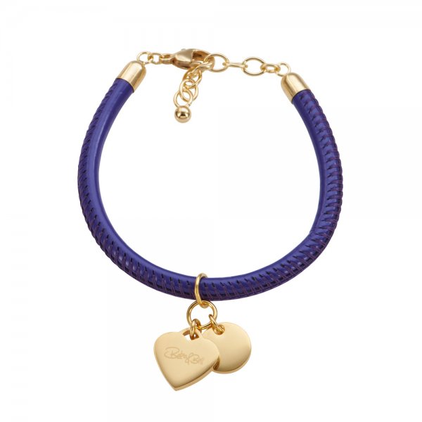 Cannock Armband lila, vergoldet
