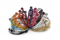 Knotenarmband genäht 1,5mm mit zwei Knoten Knotenarmband genäht 1,5mm mit zwei Knoten