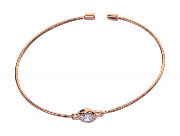 Armspange 1,3mm mit Zirkonia