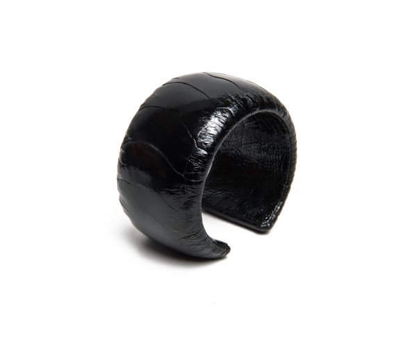 Straußarmspange Onyx