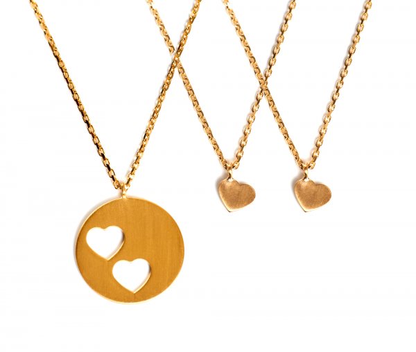 Carry Set Collier-Set 2 Gold vergoldet